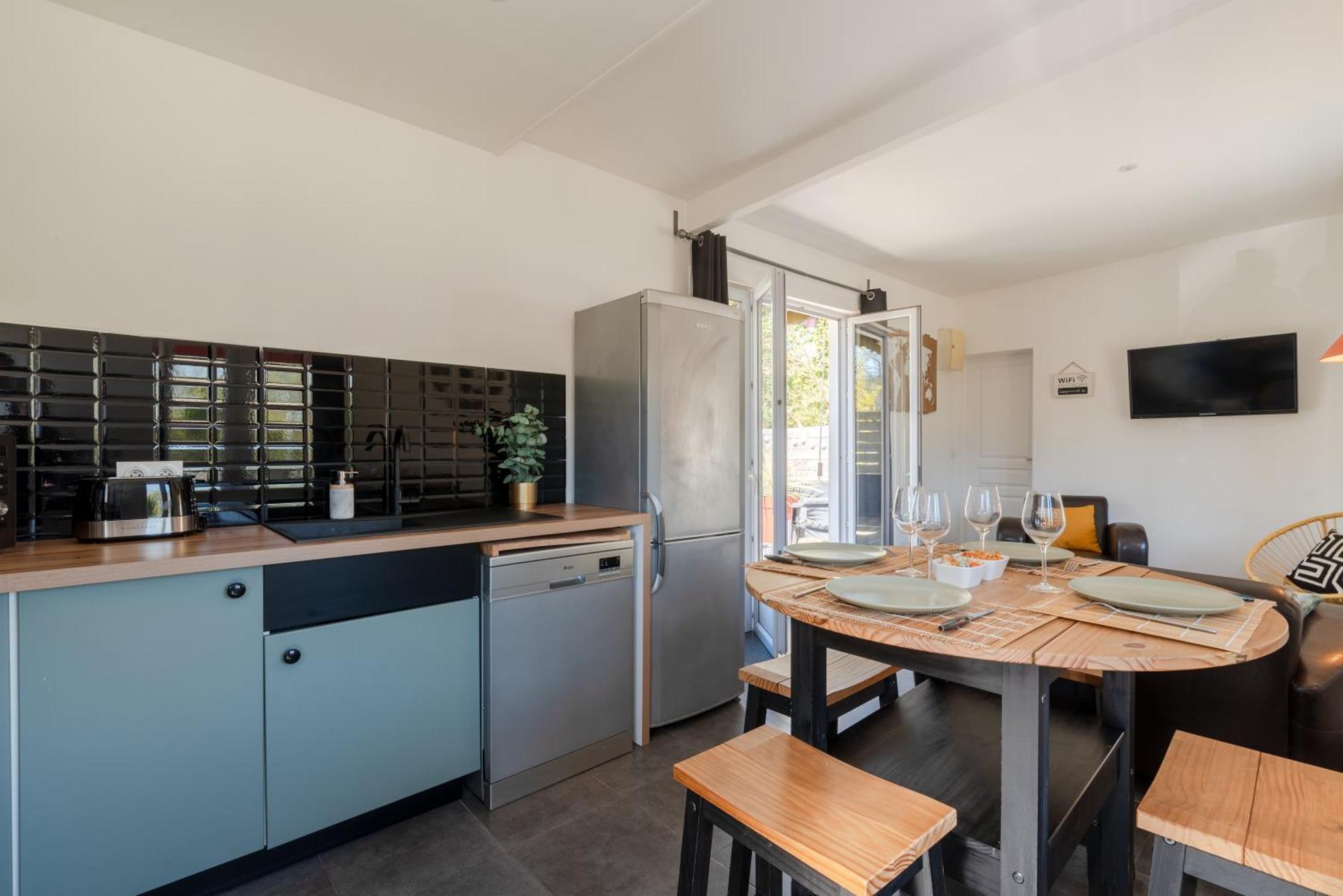 Appartement La Baule Pornichet Terrasse - Cuisine - Calme - Wifi - Parking Gratuit Kültér fotó