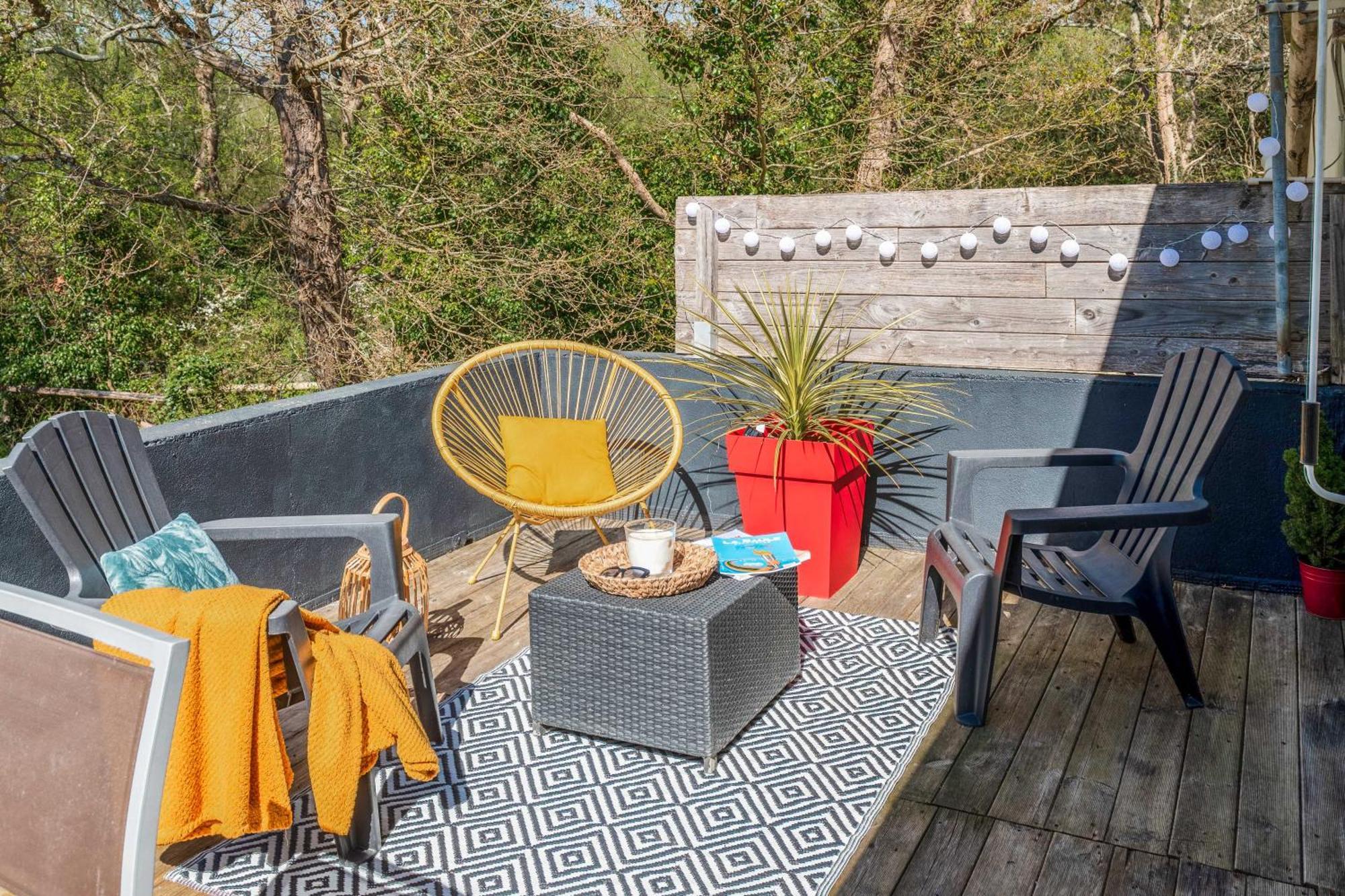Appartement La Baule Pornichet Terrasse - Cuisine - Calme - Wifi - Parking Gratuit Kültér fotó