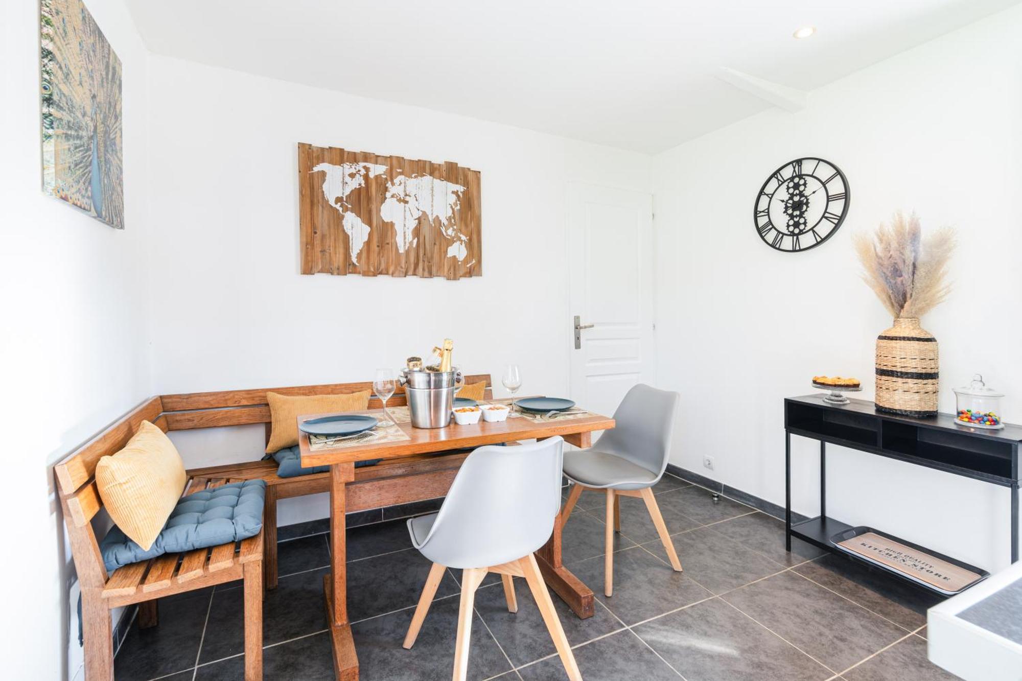 Appartement La Baule Pornichet Terrasse - Cuisine - Calme - Wifi - Parking Gratuit Kültér fotó