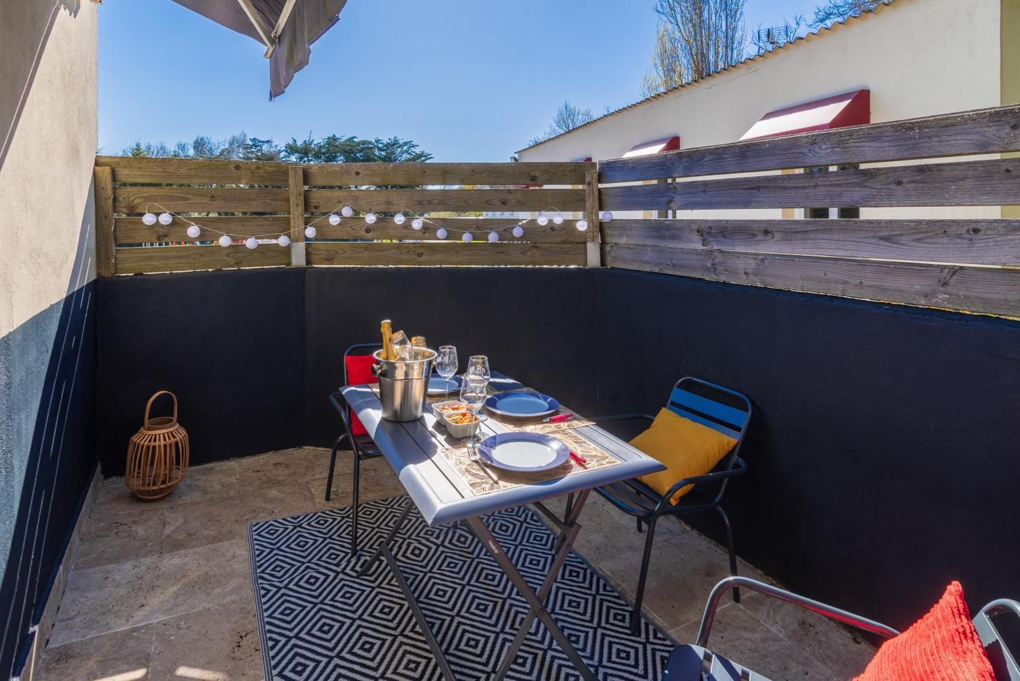 Appartement La Baule Pornichet Terrasse - Cuisine - Calme - Wifi - Parking Gratuit Kültér fotó